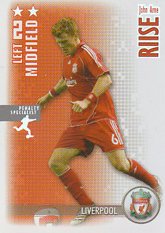 John Arne Riise Liverpool 2006/07 Shoot Out Excellent Player #152
